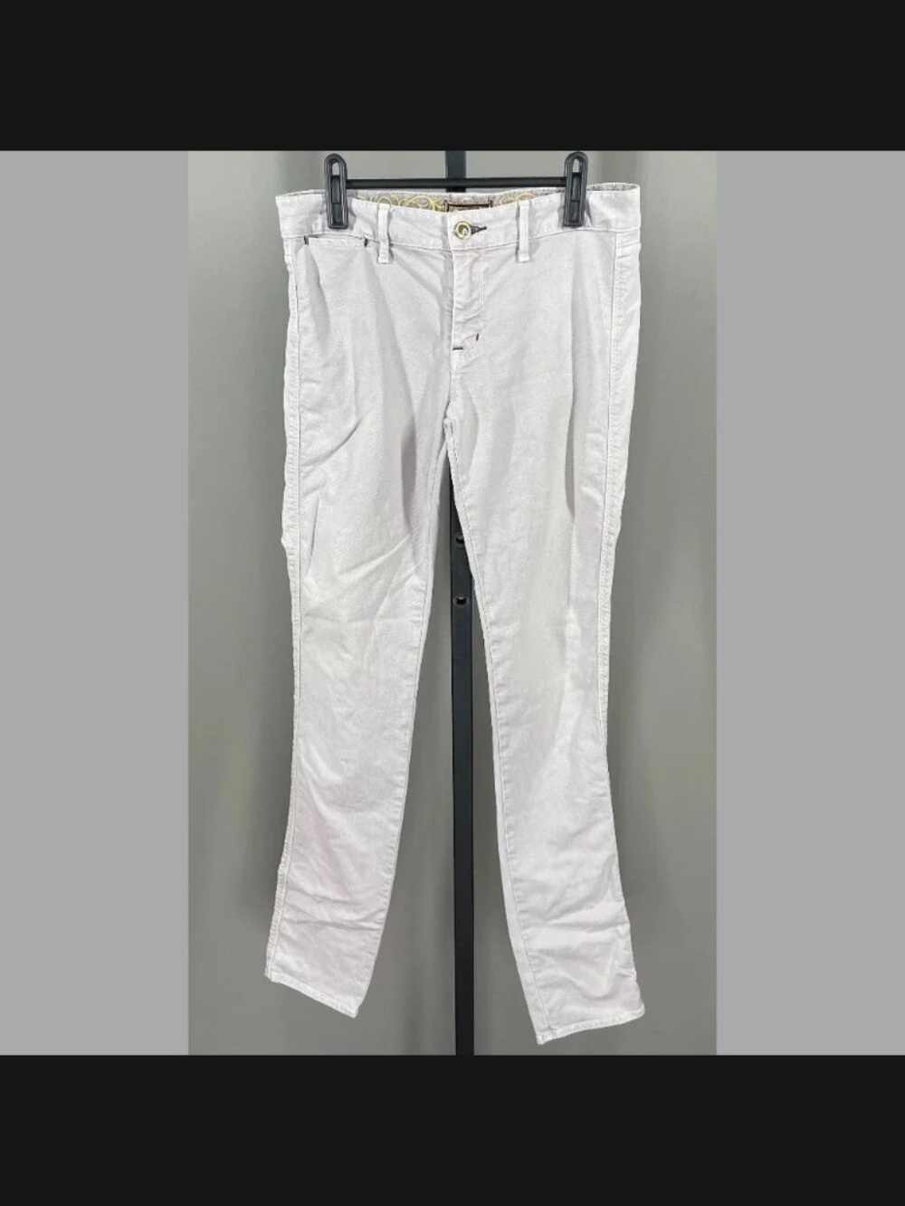 Rich & Skinny Jeans Womens 28 gray denim designer casual preppy classic